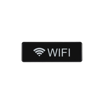 CAC China SCE3-WF11 9x3 inches Height Compliance Sign WiFi