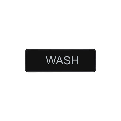 CAC China SCE3-WS07 9x3 inches Height Compliance Sign Wash