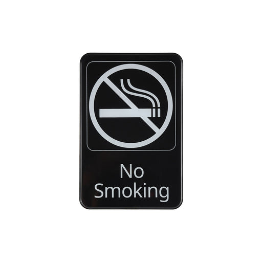 CAC China SCE9-NM01 6x9 inches Height Compliance Sign No Smoking