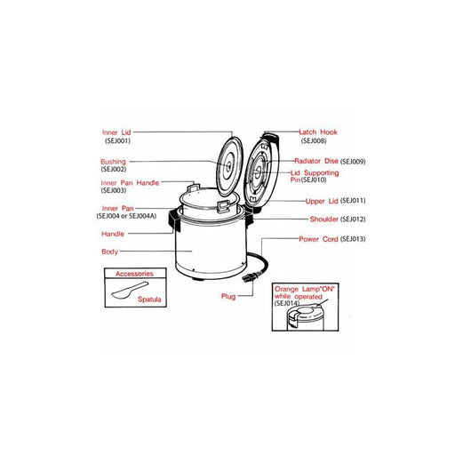 Thunder Group SEJ008 Latch Hook