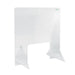 CAC China SHLD-2424 Self-Standing Shield Acrylic 24-inches Width X 24-inches Height