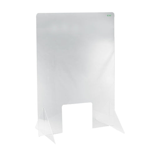 CAC China SHLD-3041 Self-Standing Shield Acrylic 30-inches Width X 41-inches Height