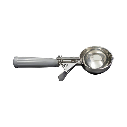 CAC China SICD-8GY Stainless Steel Thumb Disher 4 oz. Gray #8
