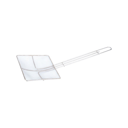 CAC China SKMS-7S 7-inches Nickel-Plated Metal Mesh Skimmer Square