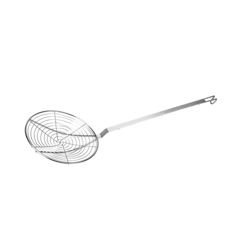 CAC China SKSP-07 7-inches Diamater Nickel-Plated Metal Wire Skimmer Round Spiral