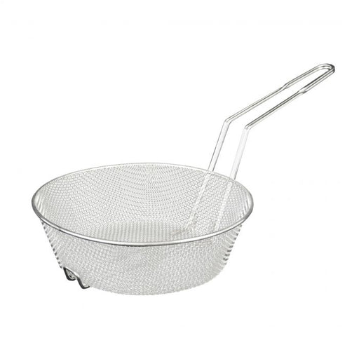 Thunder Group SLCB012F 12" Round, Culinary Basket Nickel Plated, Fine Mesh