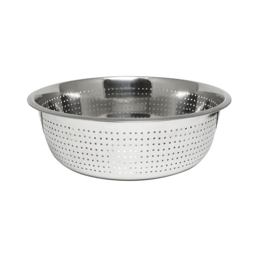 Thunder Group SLCIL15S 15" Chinese Colanders with 2.0 MM Holes, Stainless Steel