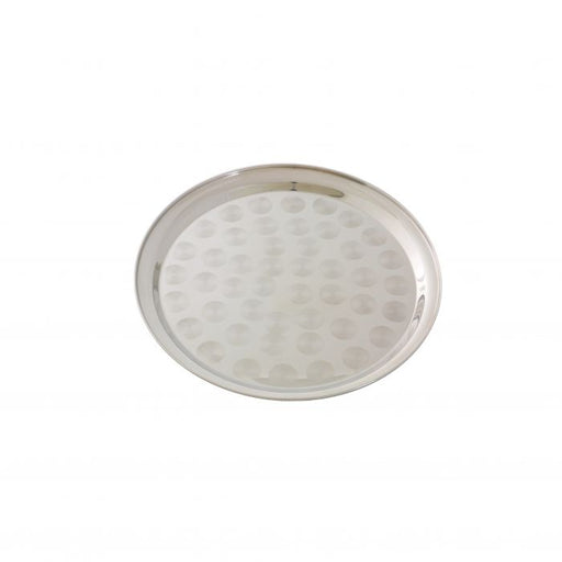 Thunder Group SLCT314 14" Round Tray, Stainless Steel