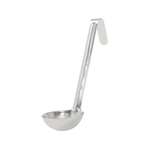 CAC China SLD6-15 Ladle Stainless Steel One-Piece 6-inches Handle 1.5 oz.