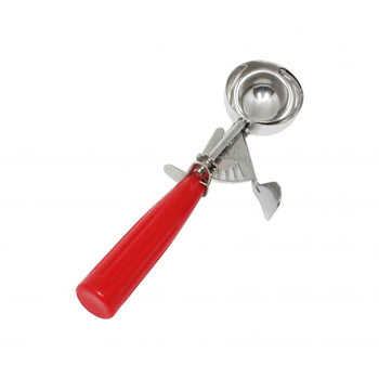 Thunder Group SLDS024 1 1/3 oz Ice Cream Disher, Red