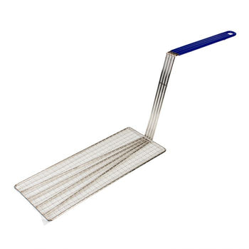 Thunder Group SLFBP014 5 3/4" X 14 1/2" Fry Basket Press, Blue Handle