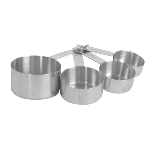 Thunder Group SLMC2414 Stainless Steel Measuring Cup Set (1/4, 1/3, 1/2, 1Cup) - Set