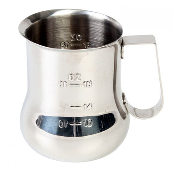 Thunder Group SLMP0024 24 oz, Expressoo Milk Pitcher, with Measuring Scale