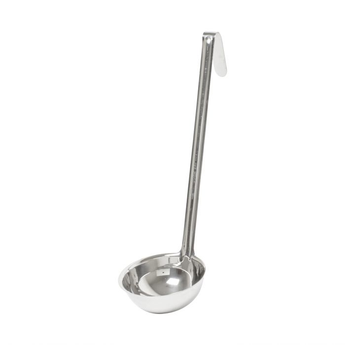 Thunder Group SLOL007H 10 oz One Piece Ladle, Stainless Steel