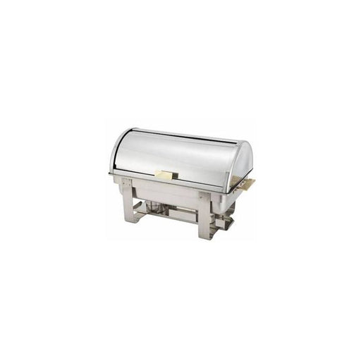 Thunder Group SLRCF0171G Roll Top/Golden Handle Chafer - Set