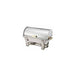 Thunder Group SLRCF0171G Roll Top/Golden Handle Chafer - Set