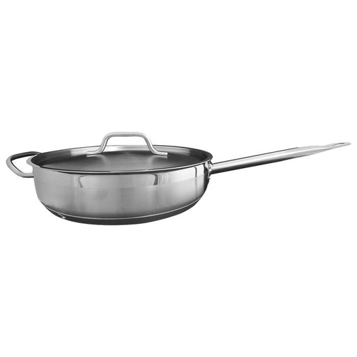 Thunder Group SLSAP4050 5 Qt, 12-3/8" Diameter Stainless Steel Sauté Pan With Lid