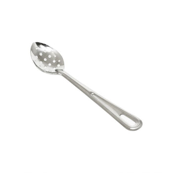 Thunder Group SLSBA113 11" Perforated Basting Spoon, Stainless Handle