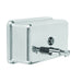 Thunder Group SLSD040H 40 oz Horizontal Rectangular Soap Dispenser, 18/8 Stainless Steel