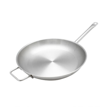 Thunder Group SLSFP012 12" 18/8 Stainless Steel Fry Pan