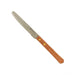 Thunder Group SLSK016 4" Round Tip Steak Knife/ Wood Handle - Dozen