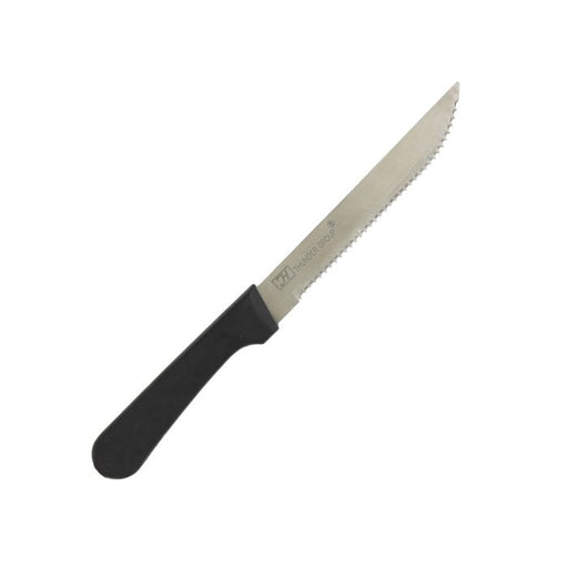 Thunder Group SLSK108 4 3/4" Pointed Tip Steak Knife/Plastic Handle - Dozen