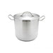 Thunder Group SLSPS020 20 Qt 18/8 Stainless Stock Pot with Lid