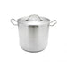 Thunder Group SLSPS032 32 Qt 18/8 Stainless Stock Pot with Lid