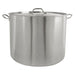 Thunder Group SLSPS4080 80 Qt, 20-3/8" Diameter Stock Pot With Lid, Stainless Steel, Encapsulated Base, Dishwasher Safe, Standard Electric, Gas Cooktop, Halogen and Induction Ready, Oven Safe, Heavy-Duty, NSF