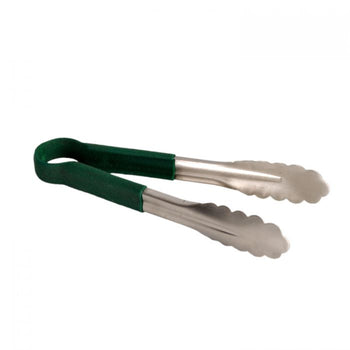 Thunder Group SLTG810G 10" Stainless Tong, Green