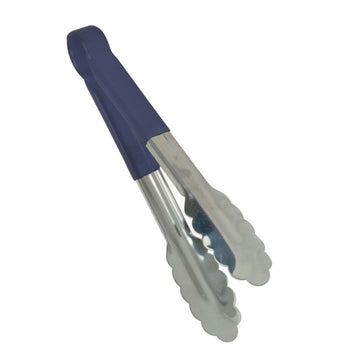 Thunder Group SLTG812B 12" Stainless Tong, Blue