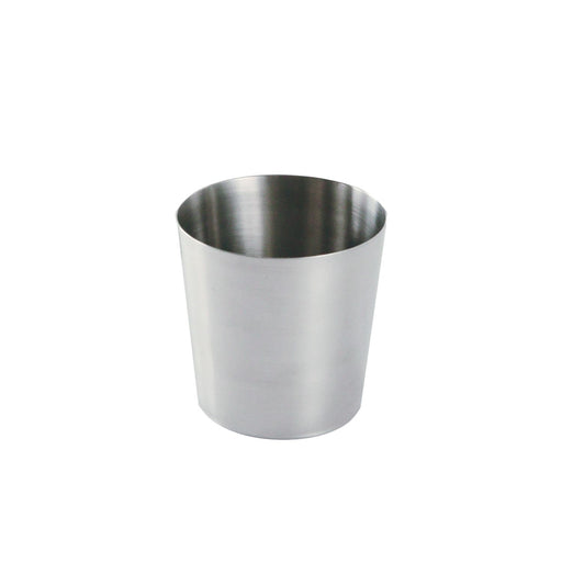 CAC China SMFC-3S Mini Stainless Steel Fry Cup 3-1/2-inches Diamater x 3-1/2-inches Height Smooth