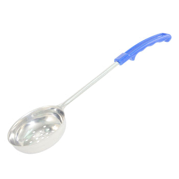 CAC China SPCP-8BL Portion Controller Stainless Steel Perforated with Blue Handle 8 oz.