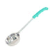 CAC China SPCT-4GN Portion Controller Stainless Steel Solidwith Green Handle 4 oz.