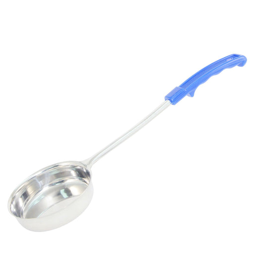 CAC China SPCT-8BL Portion Controller Stainless Steel Solidwith Blue Handle 8 oz.