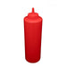 CAC China SQBT-24R 24 oz. Squeeze Bottle, Red, 6-PC/Pack