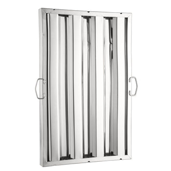 CAC China SRHF-1625 Hood Filter Stainless Steel 16-inches Width x 25-inches Height