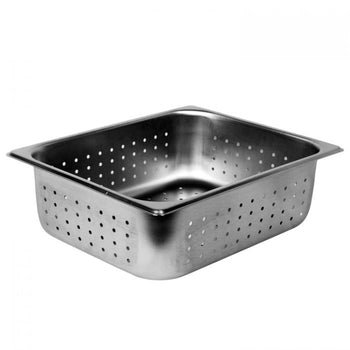 Thunder Group STPA3124PF Half Size 4" Deep Perforated 24 Gauge Steam Pans