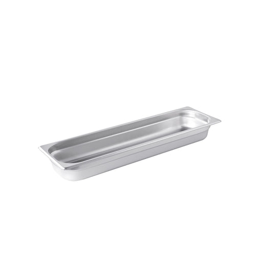 CAC China STPHL-22-2 Half Long Size 2-1/2-inches Height Anti-Jam Steam Table Pan 22 Gauge