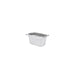 CAC China STPN-23-4 1/9 Size 4-inches Height Anti-Jam Steam Table Pan 23 Gauge