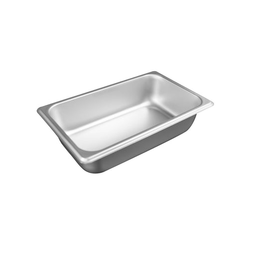 CAC China STPQ-S25-2 1/4 Size 2-1/2-inches H Standard Steam Table Pan 25 Gauge