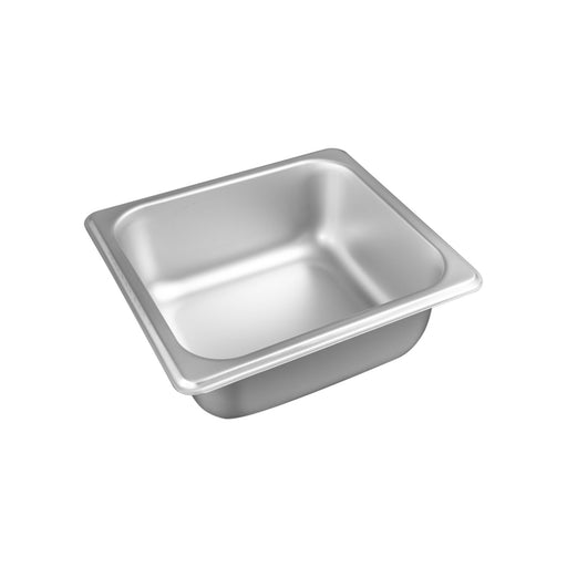 CAC China STPS-S25-2 1/6 Size 2-1/2-inches H Standard Steam Table Pan 25 Gauge