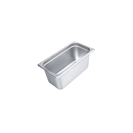 CAC China STPT-24-6 1/3 Size 6-inches Height Anti-Jam Steam Table Pan 24 Gauge