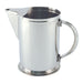 CAC China SWPT-64G 2 quart/64 oz. Stainless Steel Pitcher with Base and Ice Guard