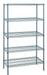 Quantum Storage Solutions WR54-1824GY-5 Epoxy Coated, Gray Wire Shelving Starter Kit 