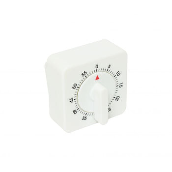 Thunder Group TIM-60 60 Min Mechanical Dial Timer, Long Ring