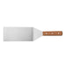 CAC China TNRW-ST84 Turner Steak Stainless Steel with Wood Handle 8-inches