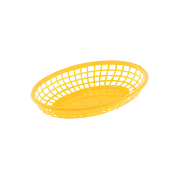 CAC China TTFB-09YL Oval Fast Food Basket