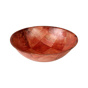 Thunder Group WDTSB006 6" X 1 1/2" Woven Wood Bowl - Dozen